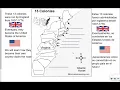13 Colonies - Labeling Guide