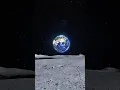 Download Lagu How Earth looks from Moon 🌎 चाँद से पृथ्वी कैसी दिखती है #shorts #moon #animation #space #earth