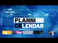 Planning Calendar -
