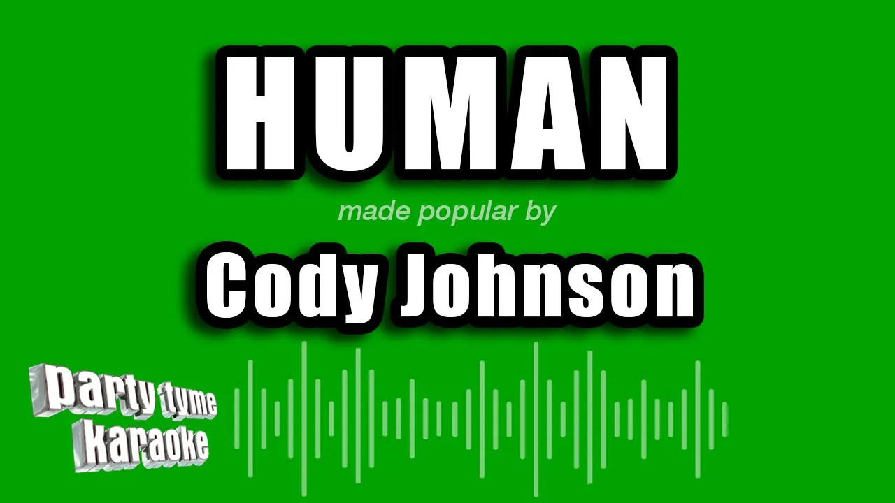 Cody Johnson - Human (Karaoke Version)