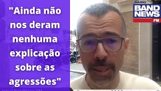Agredido por seguranças de Bolsonaro: "Nenhuma explicação"