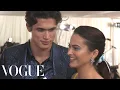 Camila Mendes and Charles Melton on their First Met Gala Met Gala 2019 with Liza Koshy Vogue