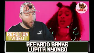 reekado banks lupita nyongo lyric video uk reaction u0026 analysis video cubreacts