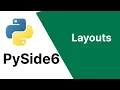 PySide6 Tutorial Layouts - QVBoxLayout QHBoxLayout QGridLayout QFormLayout