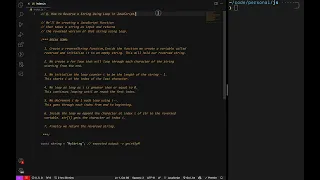How to reverse string using Loop JavaScript
