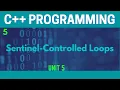 Sentinel-Controlled Loops in C