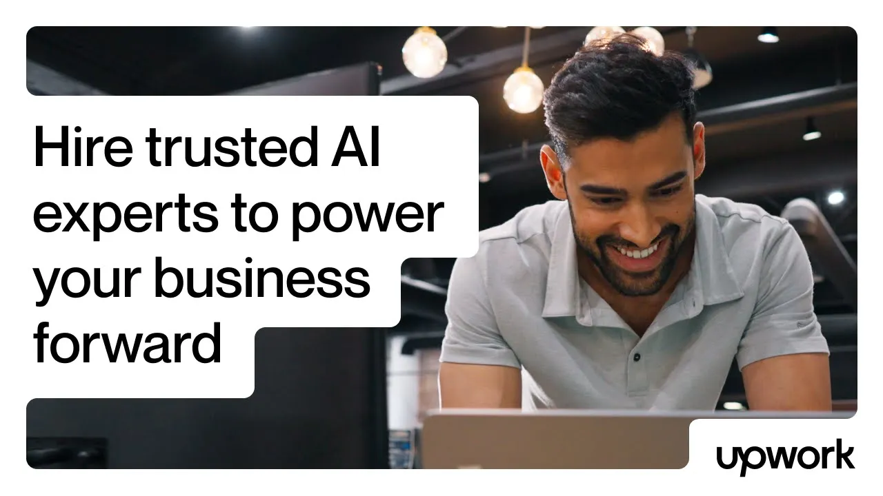 Upwork — Upwork — Hire LLM Developers (YouTube video ad)