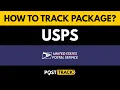How to track package USPS United States Postal Service