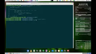Simple Demo on CHAR ARRAY - Debugging C Programming using Data Display Debugger by GNU
