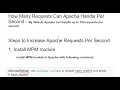 MPM Multi-Processing Module installation on apache