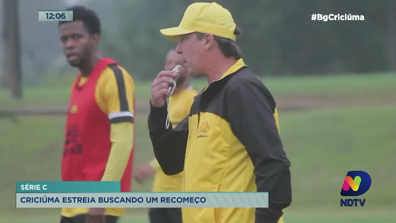 Criciúma estreia na série C neste sábado, diante do Ituano
