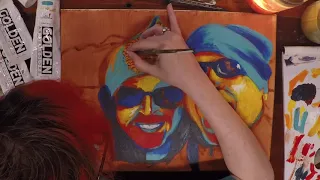 Alaska: Acrylics on Canvas [Painting Time Lapse]