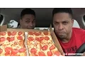 Little Caesars Stuffed Crust Deep Deep Dish Pizza Review hodgetwins