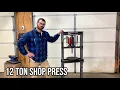 Harbor Freight 12 Ton Shop press