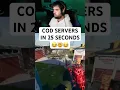Download Lagu I SERVER DI COD IN 25 SECONDI…🤔 #callofduty
