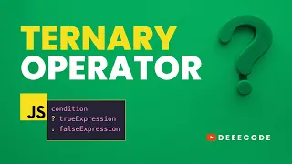 Conditional Ternary Operator in JavaScript Simplified