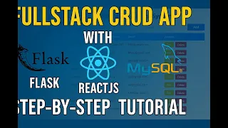 Fullstack CRUD App with Flask ReactJS MySQL Step-by-Step Tutorial