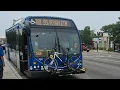 Pace bus ride on route 381 from western to Ashland bus number 6386