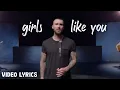 Download Lagu Maroon 5 - Girls Like You (video Lyrics) ft.Cardi B