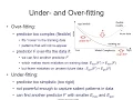 IAML8 2 Overfitting and underfitting