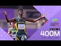 Full Men s 400m Heats Semi-finals Finals World Athletics U20 Championships 2024