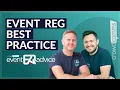 Event Registration Best Practice