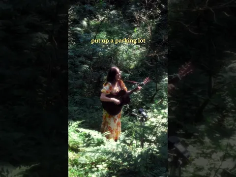 Loved playing this on tour sm that I still make time to frolic + play it to the trees 🍃Joni forever