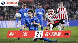 PSV Eindhoven 2-1 AZ Alkmaar Ricardo Pepi completed a valiant comeback Eredivisie Highlights