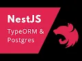 NestJs and TypeORM basics create CRUD API part 2