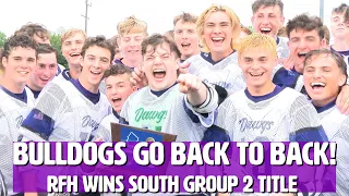 Rumson Fair Haven 17 Manasquan 6 South Jersey Group 2 Final RFH Back to Back Titles
