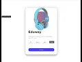 3d card animation with css and javaScript