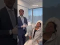 One day after facelift surgery with Dr Madnani in New York