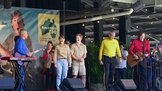 Download The WIGGLES with Robert and Terri Irwin | Australia Zoo | Steve Irwin Day MP3