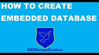 HOW TO CREATE EMBEDDED DATABASE IN JAVA