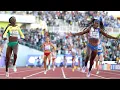 Team USA SHOCKS JAMAICA for women s 4x100 world title NBC Sports