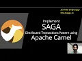 SAGA Distributed Transactions Pattern using Apache Camel Microservices Design Pattern