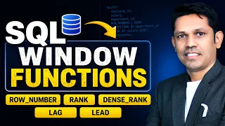 Window Functions in SQL Full Tutorial ROW - NUMBER RANK LAG LEAD Explained