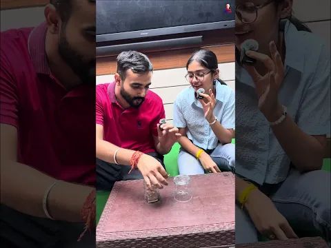The Matchstick Must NOT Fall! 😱🔥#science #experiment