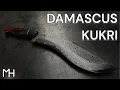 Download Lagu Forging a Damascus Kukri - Knifemaking