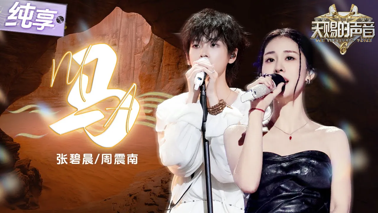 【纯享版】张碧晨&周震南《马》 民族电音碰撞出惊艳的火花！ #天赐的声音6 EP12 20250704