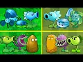Random Team PVZ 1 vs PVZ 2 - Which Team Plant Will Win? - PvZ 2 Gameplay