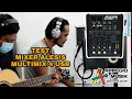 Lagu Tic band - perjalanan cinta (Cover) test mixer ALESIS MULTIMIX 4 USB