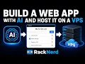 How I Built a Simple Web App with AI and Hosted It on a VPS