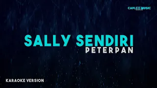 peterpan sally sendiri karaoke version 