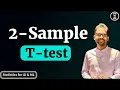 2-Sample T Test for Equal Unequal Variance Welch s T Test Hypothesis Testing Explained