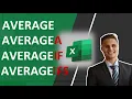 AVERAGE Formulas in Excel AVERAGEA AVERAGEIF AVERAGEIFS