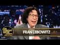 Fran Lebowitz Talks NYC During the Holidays Lawyers and Hotel Rooms The Tonight Show