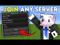 How to PLAY Any Minecraft Server on Bedrock Edition