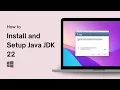 How to Install and Setup Java JDK 22 on Windows 11