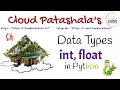 Data Types in Python Integers Floats Boolean 11